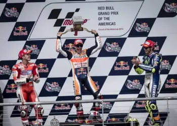 Andrea Dovizioso, Marc Marquez, Valentino Rossi