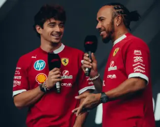 Charles Leclerc, Lewis Hamilton