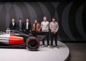 Jonathan Wheatley, Mattia Binotto, Gernot Döllner, Massimo Frascella, Nico Hülkenberg, Gabriel Bortoleto