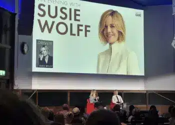 Susie Wolff könyvbemutató Londonban