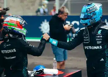 Kimi Antonelli, George Russell