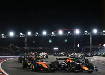 Las Vegas rajt, Lando Norris, Max Verstappen