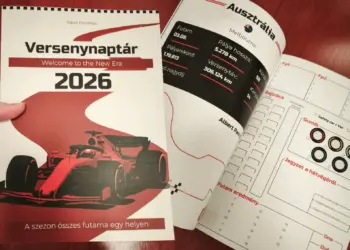 F1 Versenynaptár 2026