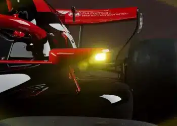F1 2026, lámpa a visszapillantó tükrön