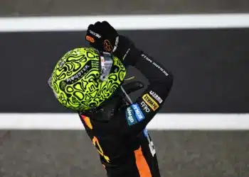 McLaren - Lando Norris ünneplés, F1 2025 Abu Dhabi