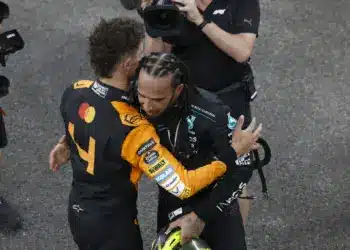 Lando Norris, Lewis Hamilton