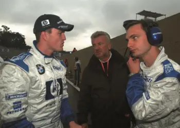 Ralf Schumacher, Willi Weber, Gordon Day
