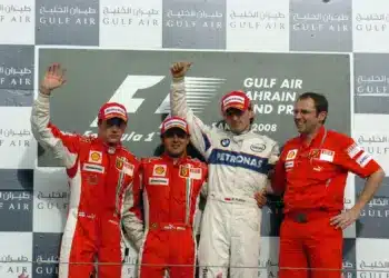 Kimi Raikkonen, Felipe Massa, Robert Kubica