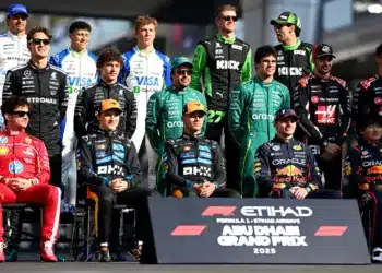 F1 2025 Abu Dhabi csoportkép