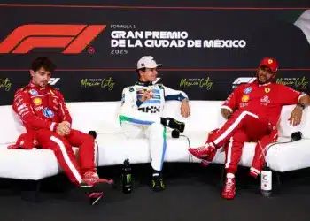 Lando Norris, Charles Leclerc, Lewis Hamilton