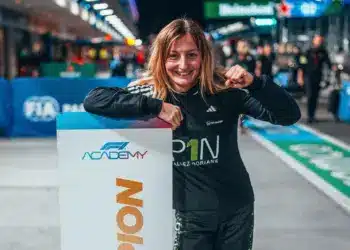 Doriane Pin 2025-ös F1 Academy-bajnoki címe megszerzése után