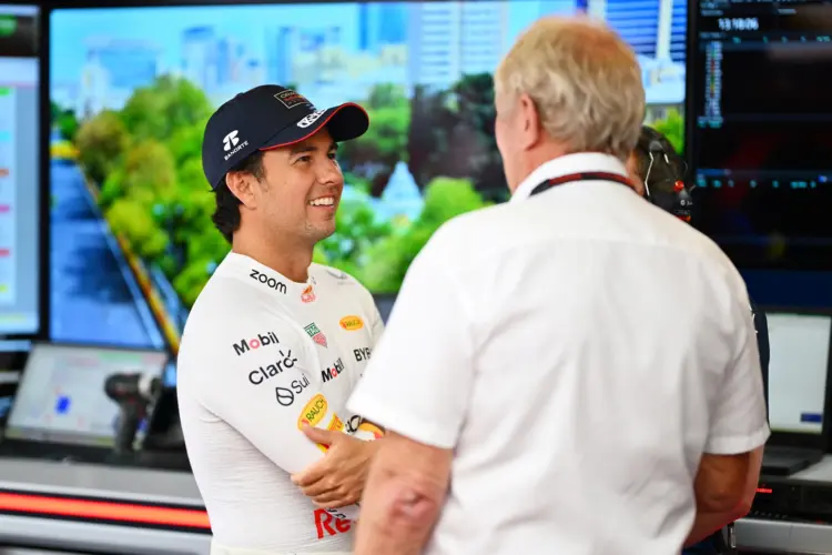 Sergio Perez, Helmut Marko