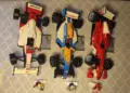 LEGO McLaren Ayrton Senna, Williams Nigel Mansell, Ferrari Michael Schumacher