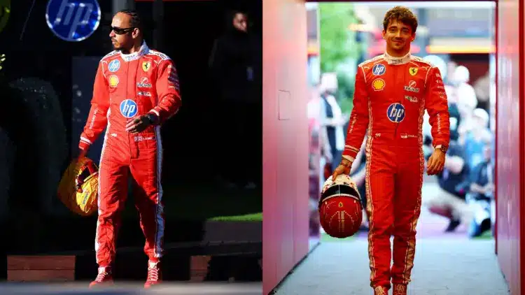 Charles Leclerc, Lewis Hamilton, LEGO