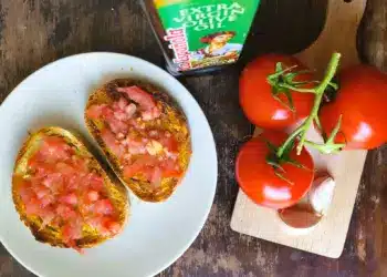 pan con tomate az F1-es Spanyol Nagydíjra (Barcelone-Catalunya Nagydíj)