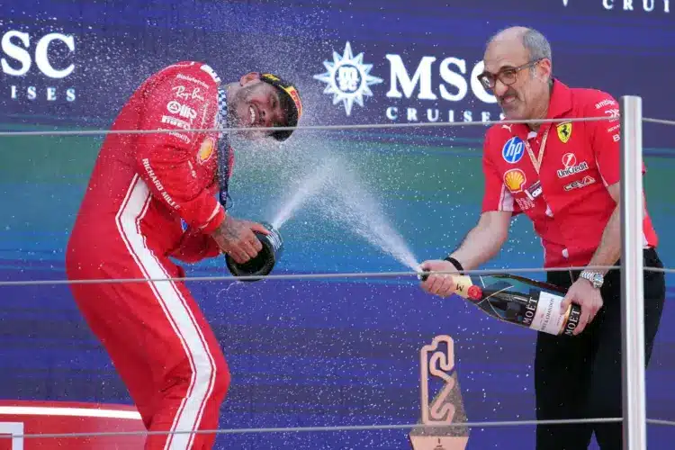 Lewis Hamilton, Carlo Santi