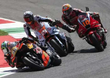 Brad Binder, Raúl Fernández, Luca Marini